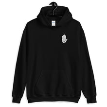 Load image into Gallery viewer, Unisex White Logo Alam Hoodie
