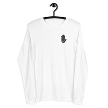 Load image into Gallery viewer, Unisex Black Logo Alam Long Sleeve Tee
