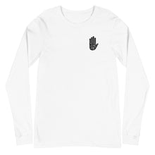 Load image into Gallery viewer, Unisex Black Logo Alam Long Sleeve Tee
